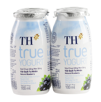 SCUMS Việt Quất TH true YOGURT 100mlx48B 