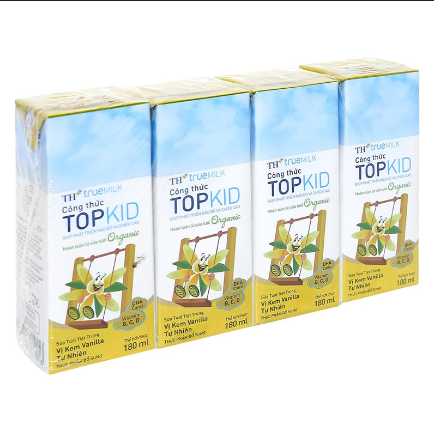  STTT TOPKID Vanilla Organic 180mlx48 