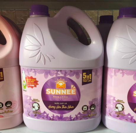  Nước giặt xả Sunnee Luxury Can 3.8kg Combo NRC 750g 