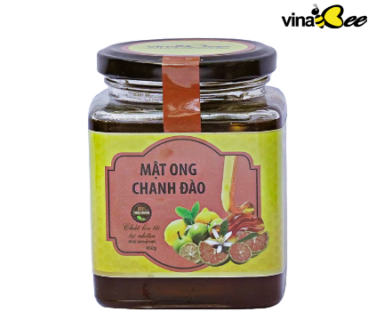  Vinabee Mật ong chanh đào 450g 