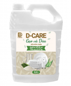  Sữa rửa chén D-Care Gạo và Dứa 04chai x 3,8L 