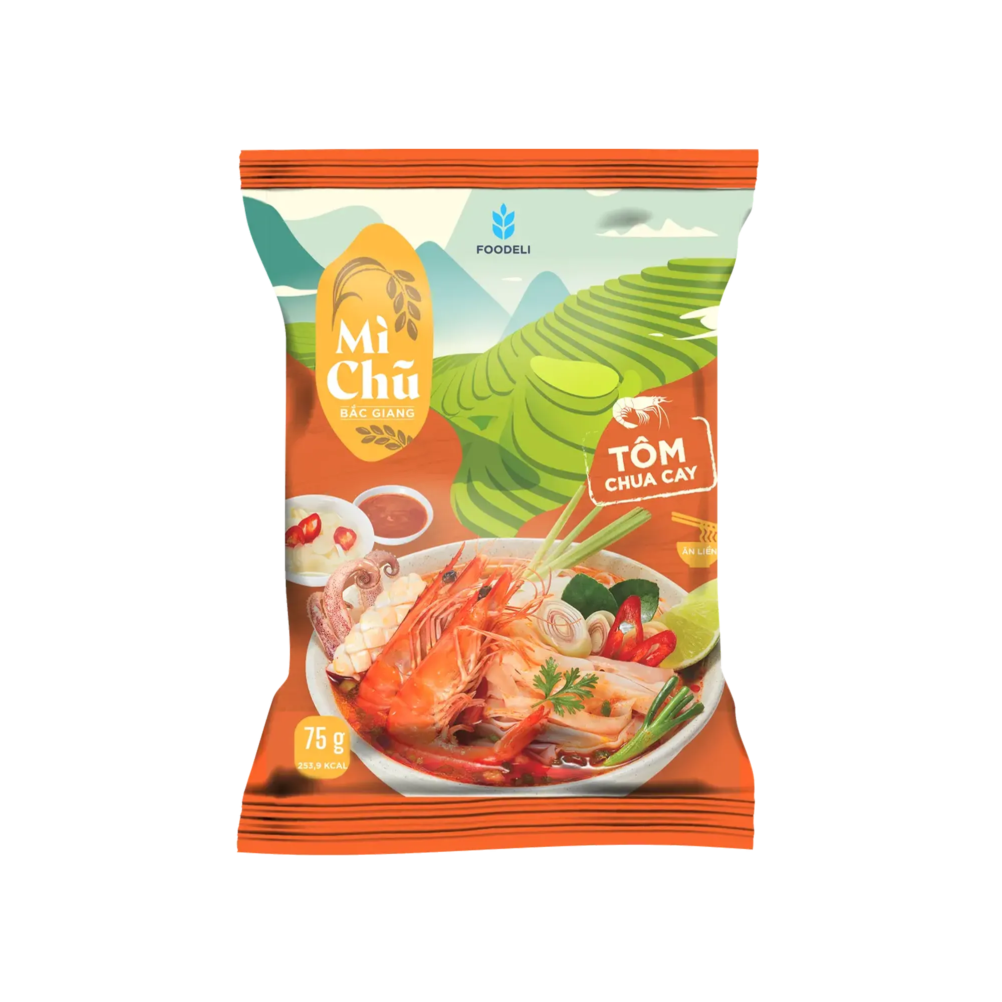  Mỳ Chũ Tôm chua cay 75g 