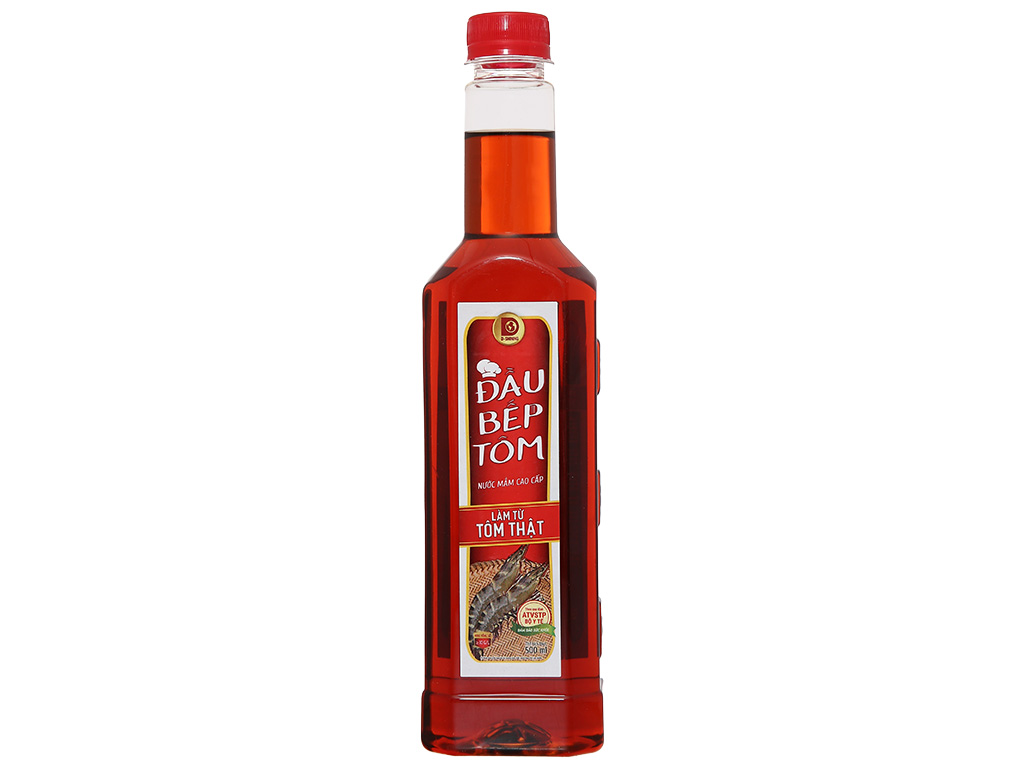  Nước mắm Đầu Bếp Tôm Cao cấp 24chai x 500ml 