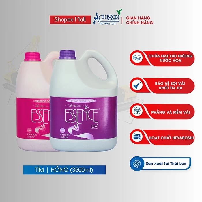 Nước xả vải Essence 3500ml - Thái Lan - Bảo vệ khỏi tia UV - lưu hương quyến rũ 