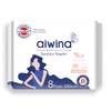  BVS Aiwina (Hương trà) Siêu mỏng cánh 07 Ngày 24 ( 8 Miếng ) 