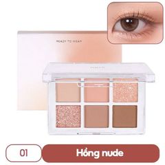 Bảng Màu Mắt 6 ô BBIA Ready to Wear Eye Palette