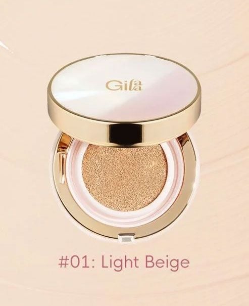 Phấn nước GILAA GLAMRR Q LONG WEAR DD CUSHION - SPF50+/PA+++