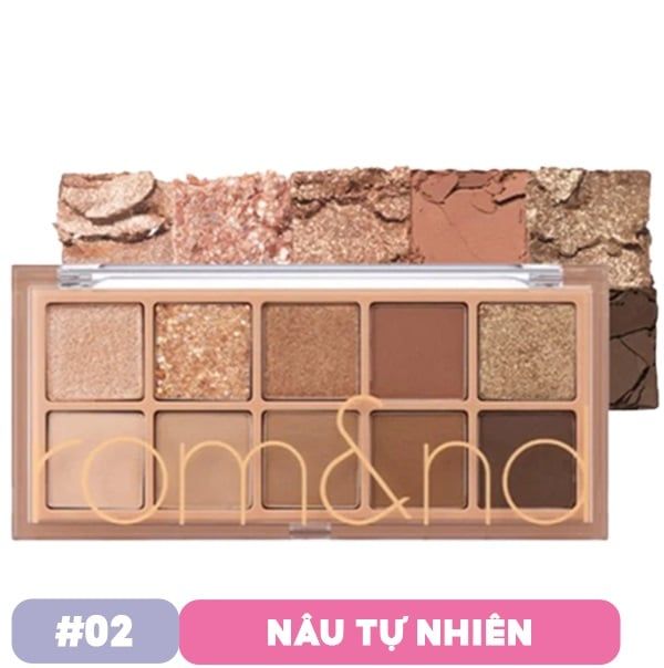 Bảng Phấn Mắt 10 Ô Romand Better Than Eye Palette