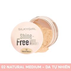 Phấn Phủ Dạng Bột Silkygirl Shine Free Loose Powder 10g
