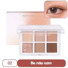 Bảng Màu Mắt 6 ô BBIA Ready to Wear Eye Palette