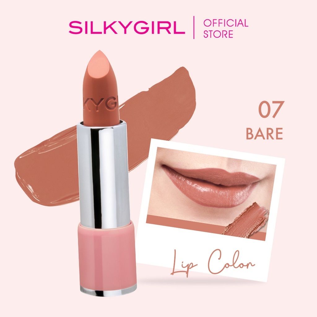 Son Dưỡng Có Màu Silkygirl Moisture Rich Lipcolor 3,2g