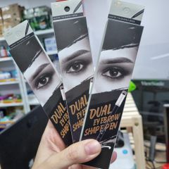 Chì Kẻ Mày Định Hình Đa Năng Vacosi Natural Studio Dual Eyebrow Shape Pen 5ml
