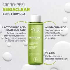 Nước hoa hồng SVR Sebiaclear Micro Peel 150ml