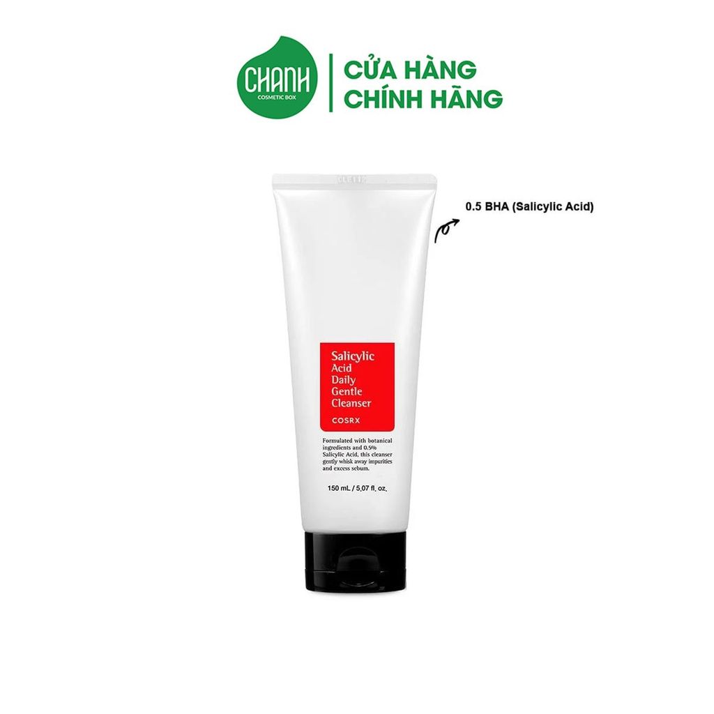 Sữa Rửa Mặt Cosrx Salicylic Acid Daily Gentle Cleanser