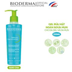 Sữa rửa mặt dạng gel Bioderma sebium