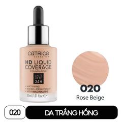 Kem nền Catrice HD Liquid Coverage Foundation