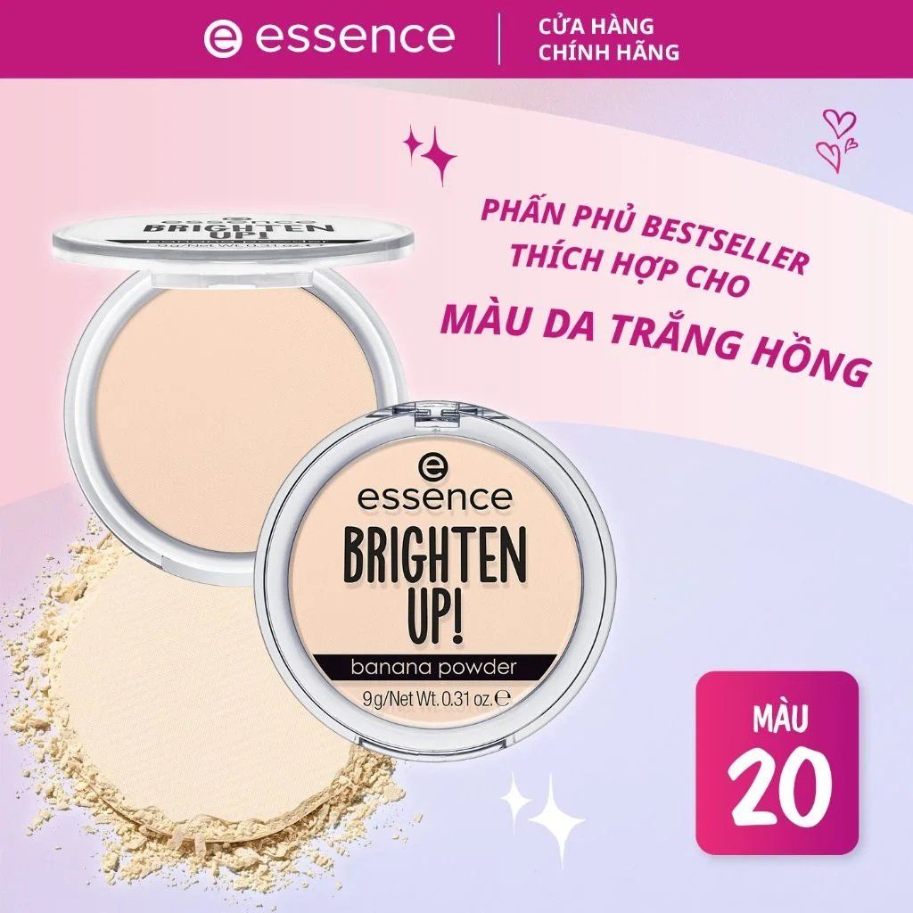 Phấn phủ kiềm dầu làm mịn da Essence Banana Powder