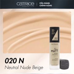 Kem nền Catrice All Matt 18h
