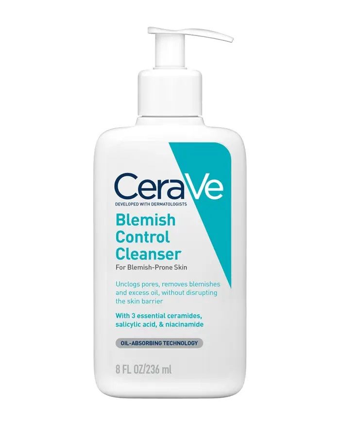 Sữa Rửa Mặt Cerave Blemish Control Cleanser Cho Da Dầu Mụn
