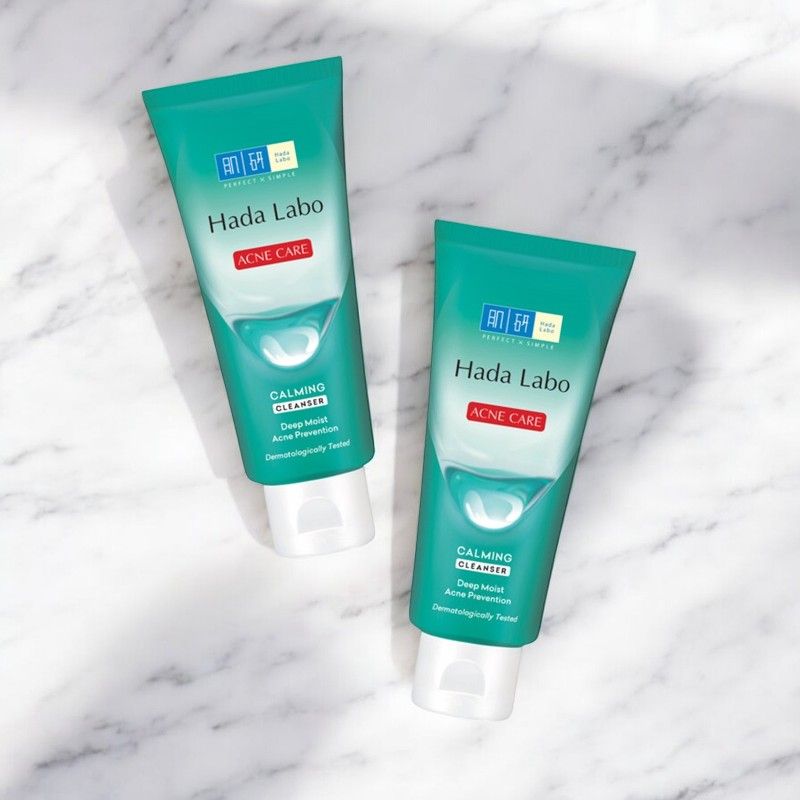 Kem rửa mặt Kem Rửa Mặt Hada Labo Cho Da Mụn Và Nhạy Cảm 80g