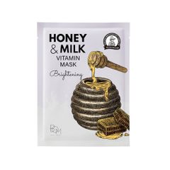 Mặt Nạ Giấy BOM Honey And Milk Mask 25g