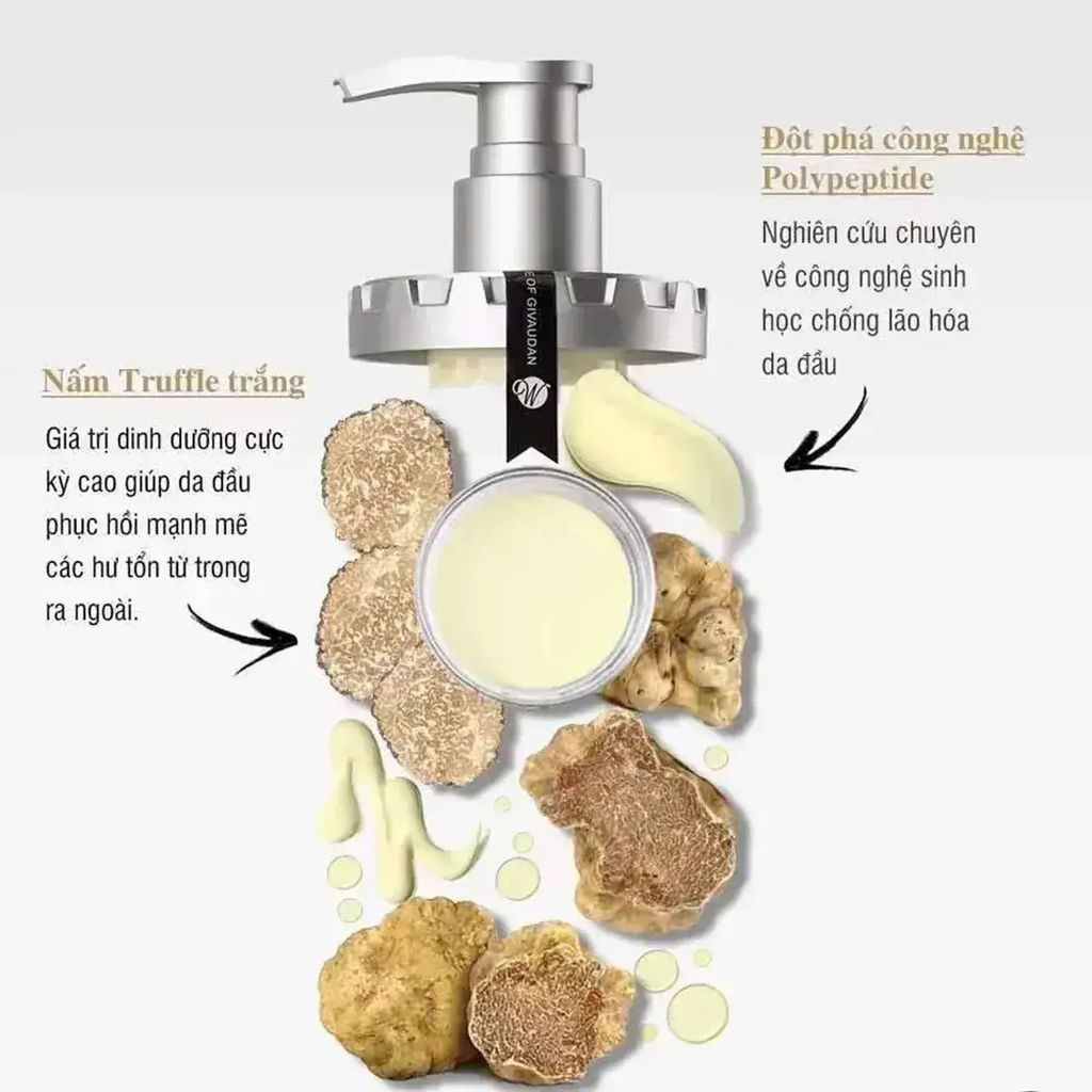 Dầu Xả tóc thảo dược Weilaiya phục hồi đa tầng Nấm Truffle 450ml
