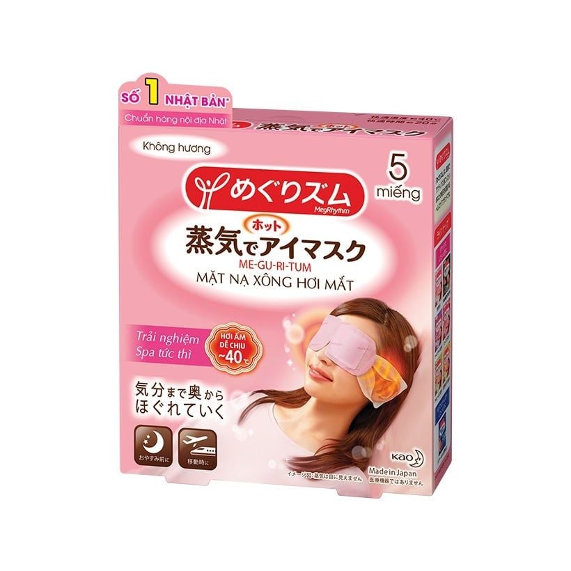 MẶT NẠ XÔNG HƠI MẮT MEGRHYTHM 5 MIẾNG
