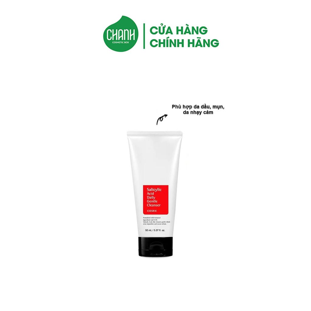 Sữa Rửa Mặt Cosrx Salicylic Acid Daily Gentle Cleanser