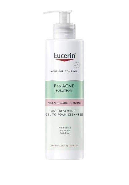 Gel Rửa Mặt Eucerin Treatment Gel To Foam Cleanser