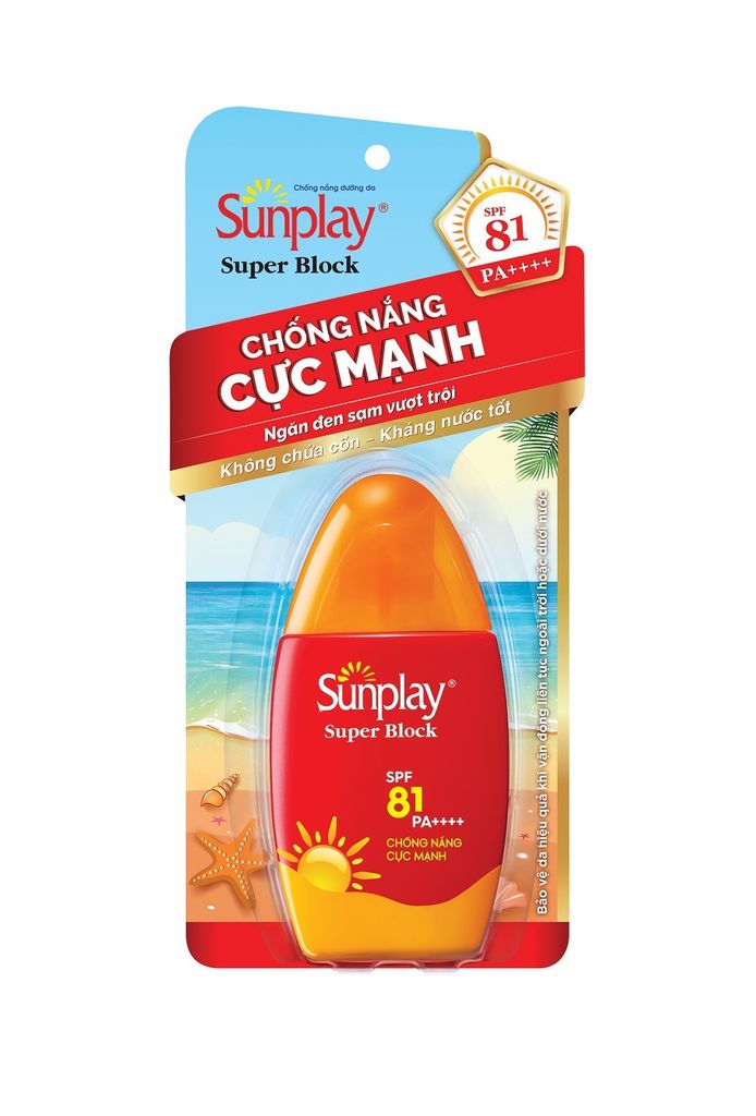 Kem chống nắng Sunplay Bảo Vệ Vượt Trội SPF81 PA++++