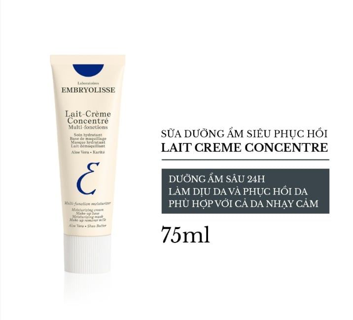 Kem Dưỡng Ẩm Phục Hồi Da EMBRYOLISSE Lait Creme Concentre