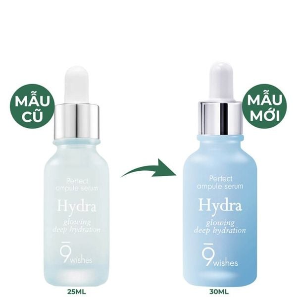 Serum 9Wishes Dưỡng Ẩm & Làm Căng Bóng Da 30ml