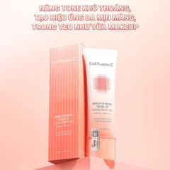 Kem Chống Nắng Nâng Tông Cell Fusion C Brightening Tone Up Sunscreen SPF50+/PA++++