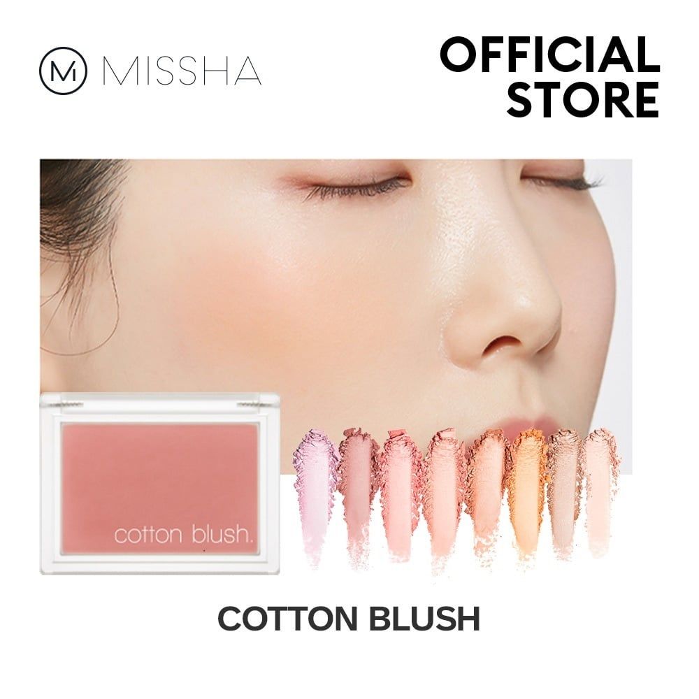 Phấn Má Hồng Missha Cotton Blush