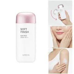 Kem chống nắng Missha soft finish sun milk 70ml