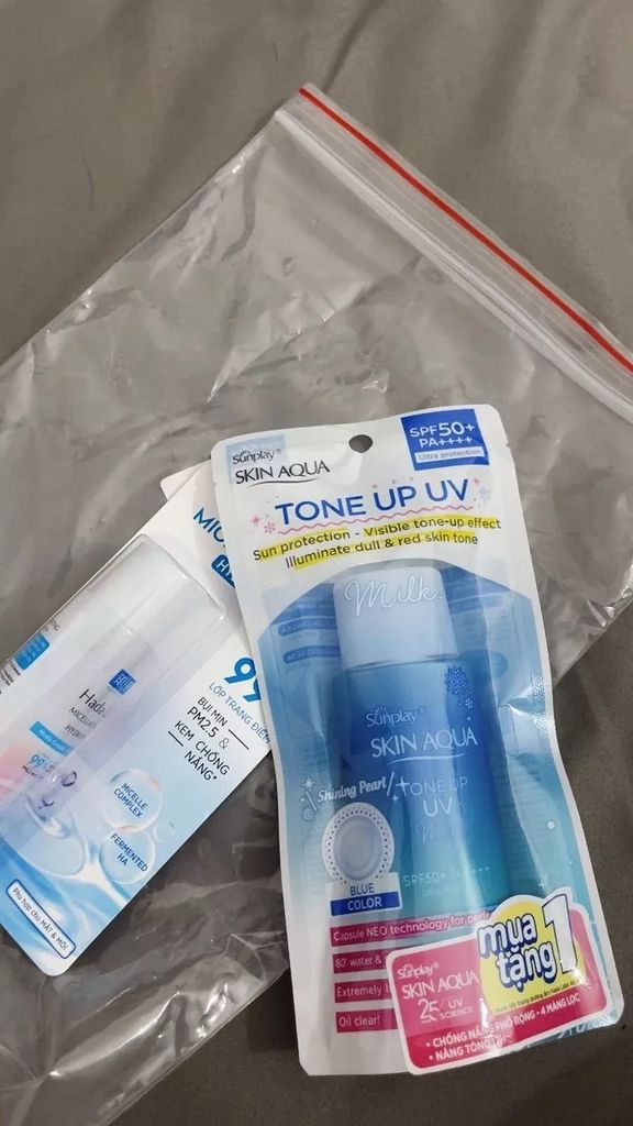 Sữa chống nắng Sunplay Skin Aqua tone up UV Blue 50g