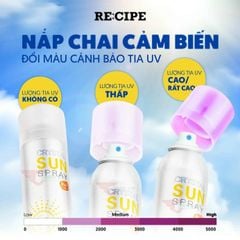 Xịt chống nắng RE:CIPE Crystal Sun Spray max 180ml