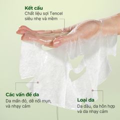 Mặt Nạ giấy Torriden Balanceful Cica xanh lá