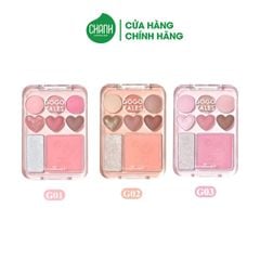Bảng Phấn Mắt Má 8 Ô Gogo Tales Stick Sweet Heart