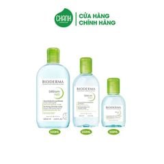 Nước tẩy trang Bioderma sebium xanh Cho Da Dầu Mụn (100ml-250ml-500ml)