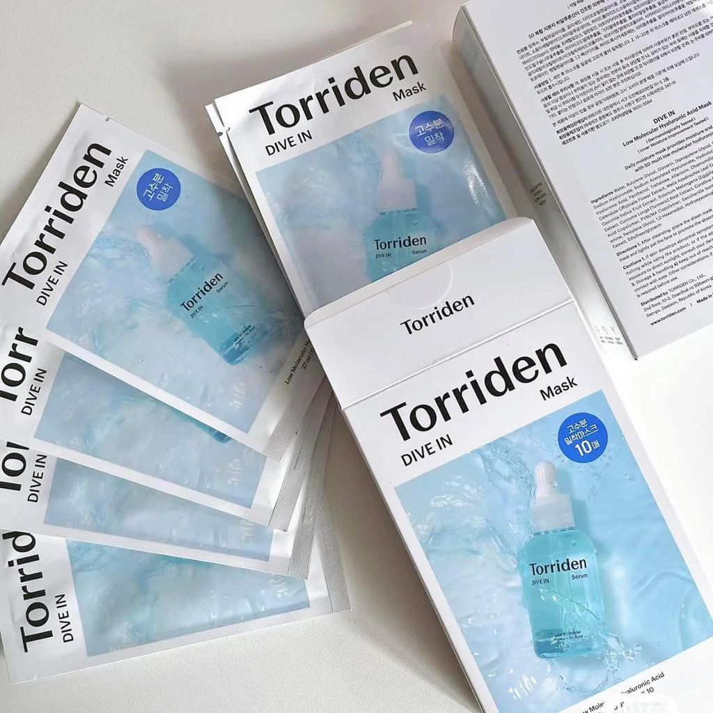 Mặt nạ Torriden dive in low molecular hyaluronic acid mask