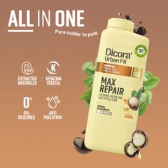 Dầu gội Dicora Urban Fit dành cho tóc hư tổn chiết xuất tinh dầu Macca 400ml