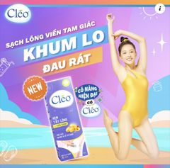 Combo Kem tẩy lông Cleo viền bikini 50g+ tẩy TBC cà phê