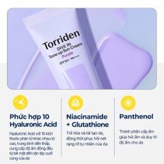Kem Chống Nắng Torriden DIVE IN Tone Up Sun Cream SPF 50+ 60ml