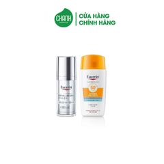 Serum Eucerin epicelline hyaluron filler 30ml 1 chống nắng hydro protect 50ml