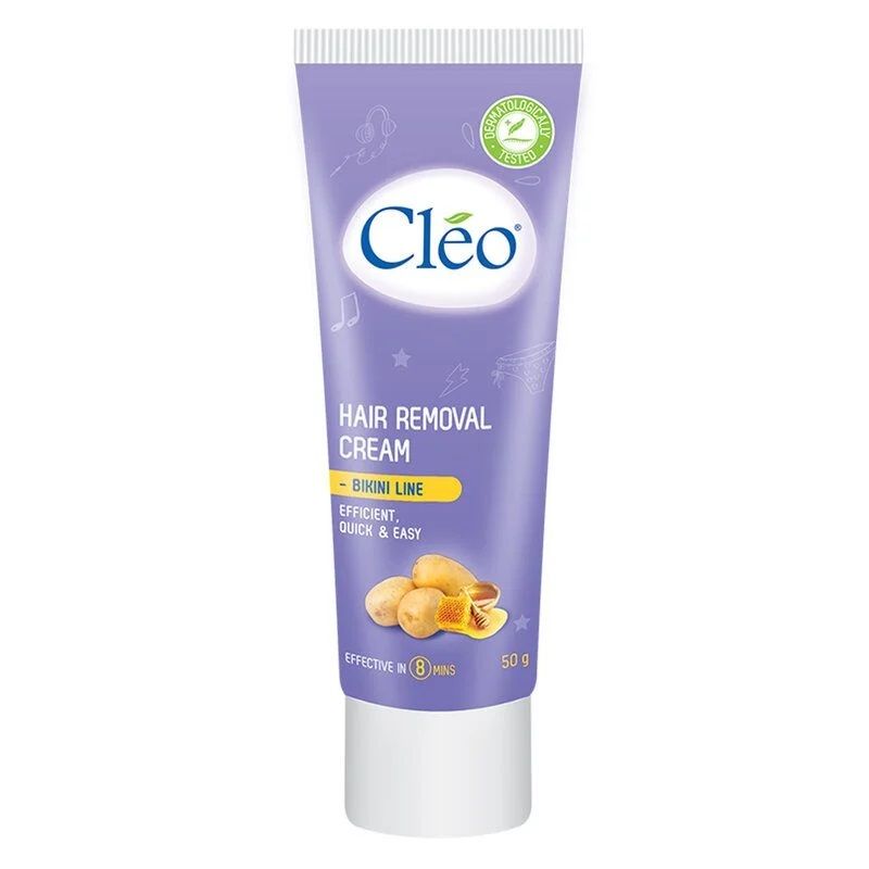 Combo Kem tẩy lông Cleo viền bikini 50g+ tẩy TBC cà phê