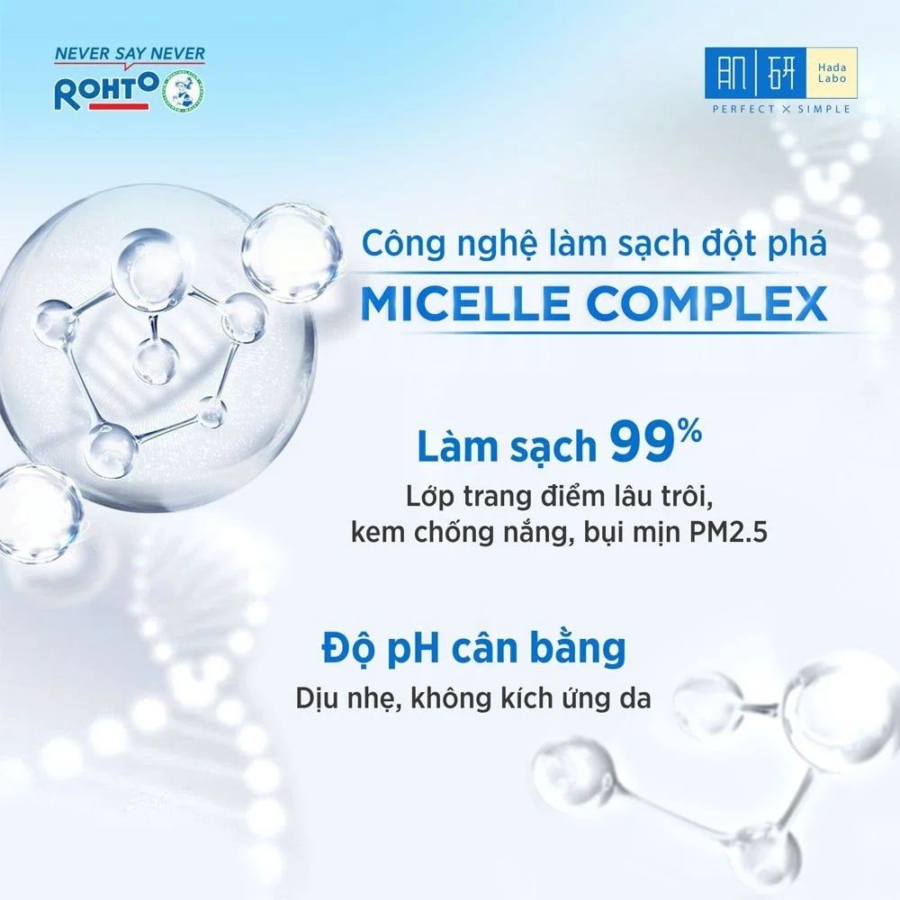 Nước Tẩy Trang Hada Labo Sạch Sâu Dưỡng Ẩm 240ml