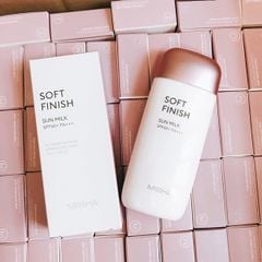 Kem chống nắng Missha soft finish sun milk 70ml