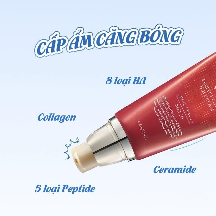 Kem nền Missha M perfect cover BB cream
