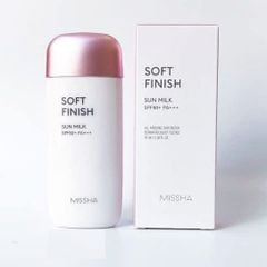 Kem chống nắng Missha soft finish sun milk 70ml